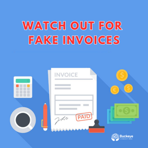 Fake Invoice Graphic